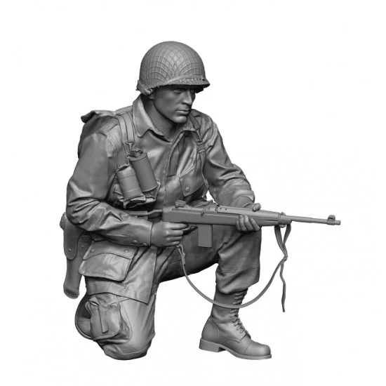H3 Models 35124 1/35 WWII US Para Normandy #2 - Model Figures