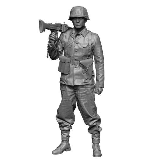 H3 Models HS16141 1/16 WWII MG42 Gunner Normandy - Model Figures