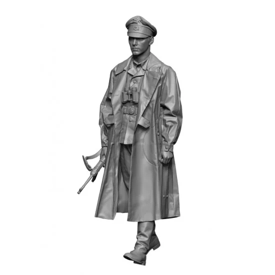 H3 Models HS35146 1/35 WWII German Officer, Raincoat Ver - Model Figures