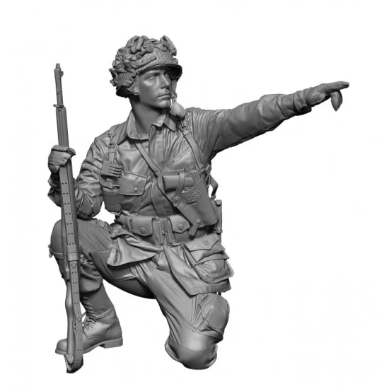 H3 Models 16151 1/16 WWII US Paratrooper #5 - Model Figures