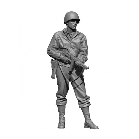 H3 Models HS48127 1/48 WWII US Army Thompson Gunnner - Model Figures
