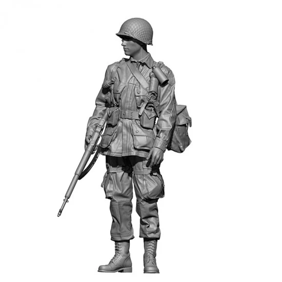 H3 Models HS35008 1/35 WWII US 2nd Lieutenant - Model Figures