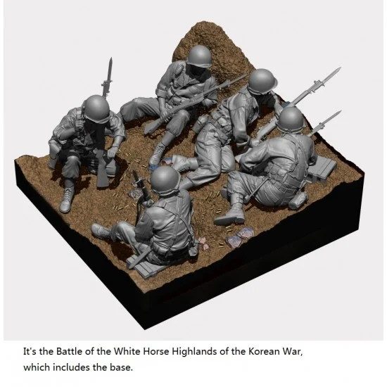 H3 Models HS48053 1/48 Battle of White Horse Hill - Model Figures