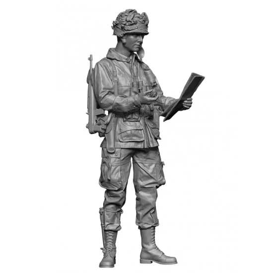 H3 Models HS35075 1/35 WWII US Para Platoon Leader "Carentan" - Model Figures