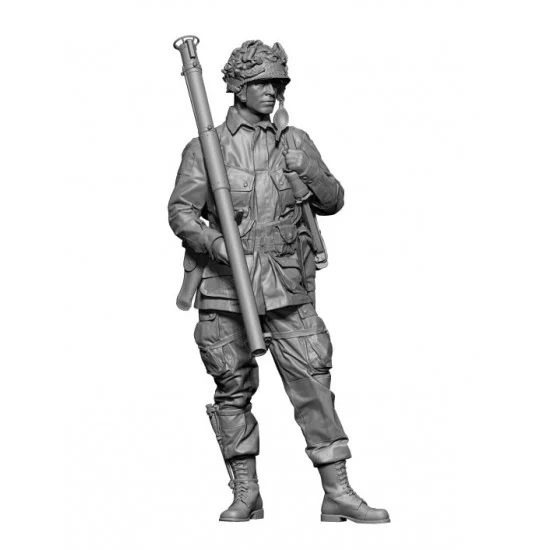 H3 Models HS35079 1/35 WWII US Para Bazzoka Gunner 2 - Model Figures