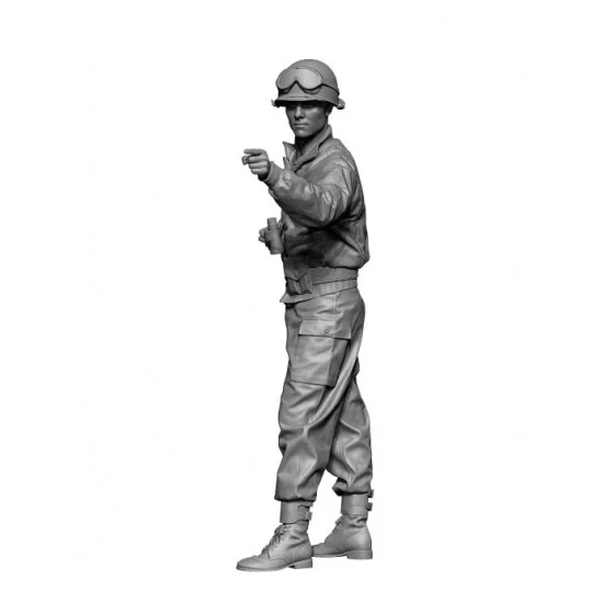 H3 Models HS48082 1/48 WWII US M8 Greyhound Crew3 - Model Figures