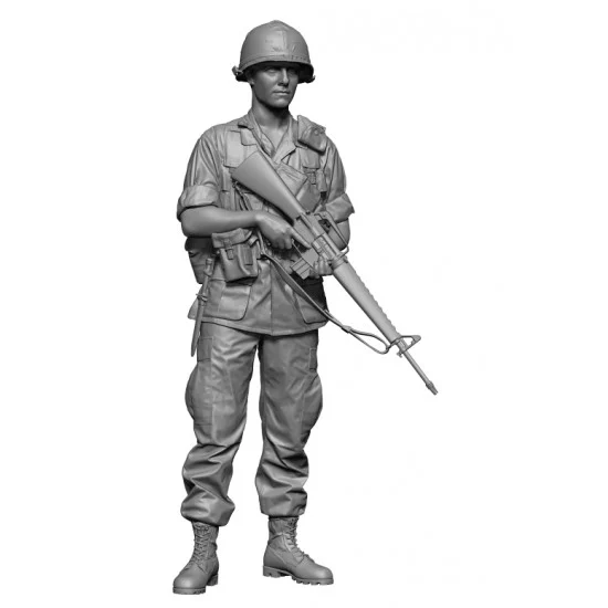 H3 Models HS48098 1/48 Vietnam War US Rifleman - Model Figures