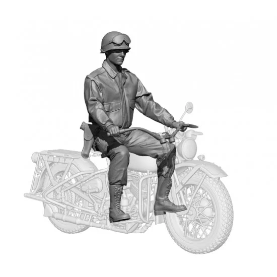 H3 Models 35110 1/35 WWII US Para American Rider without Bike - Model Figures
