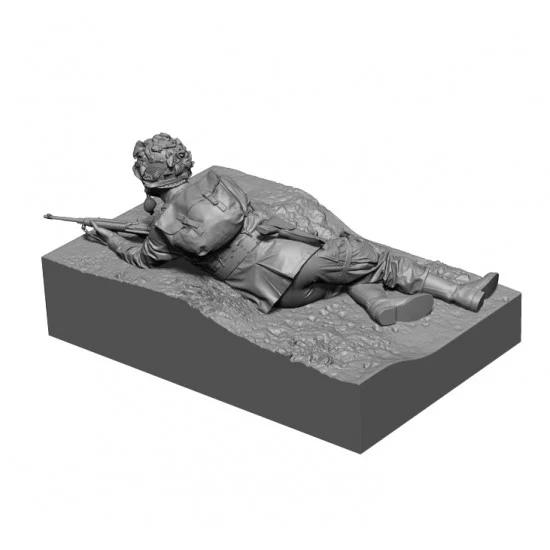 H3 Models 35153 1/35 WWII US Paratrooper #7 (Not included Base) - Model Figures
