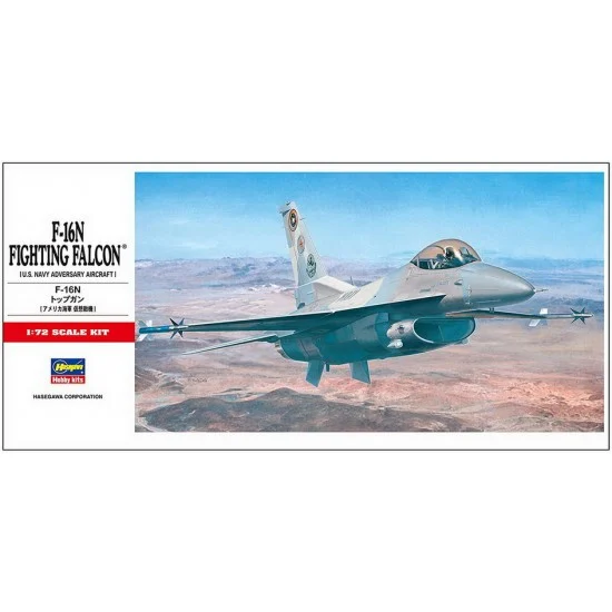 Hasegawa 00342 1/72 General Dynamics F-16N Top Gun