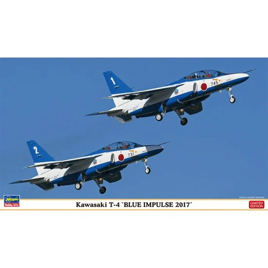 Hasegawa 02249 1/72 Kawasaki T-4 Blue Impulse 2017