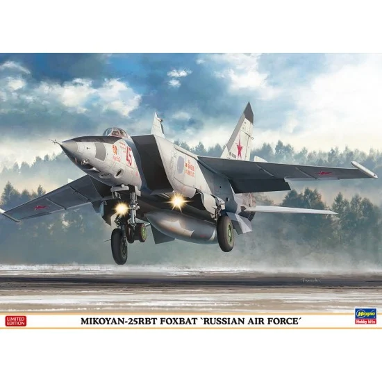 Hasegawa 02304 1/72 Russian Air Force Mikoyan-25Rbt Foxbat