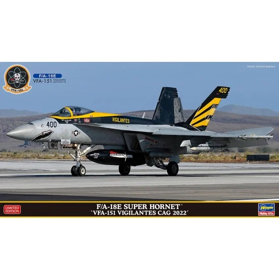Hasegawa 02450 1/72 F/A-18E Super Hornet ''VFA-151 Vigilantes Cag 2022''