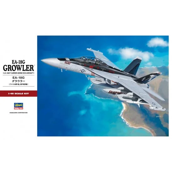 Hasegawa 07252 1/48 USN Carrier-borne ECM EA18G Growler