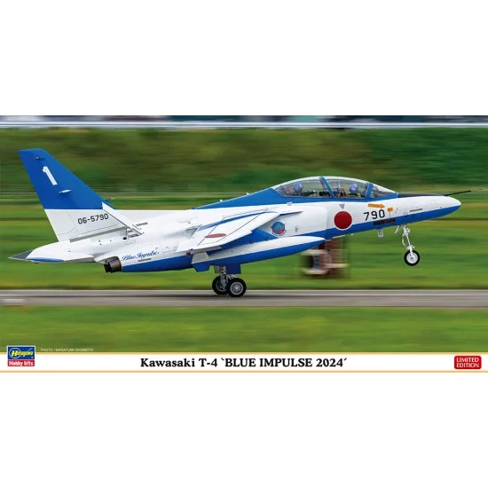 Hasegawa 07540 1/48 Kawasaki T-4 Blue Impulse 2024
