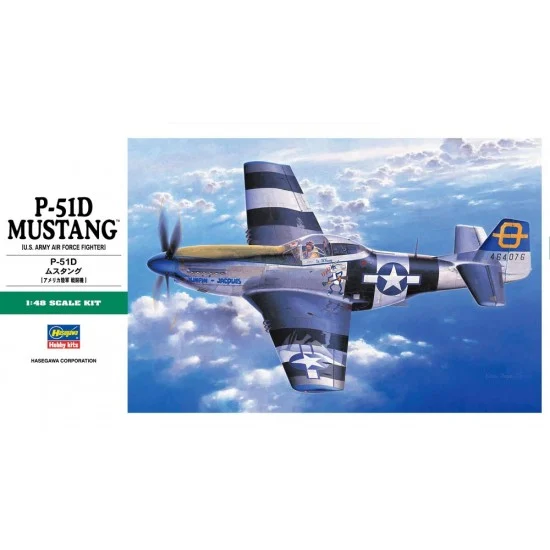 Hasegawa 09130 1/48 WWII USAAF P-51D Mustang