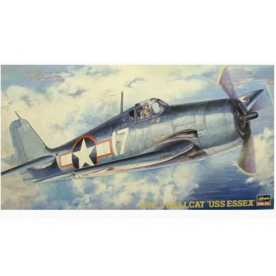 Hasegawa 09134 1/48 F6F-3 Hellcat "USS Essex"