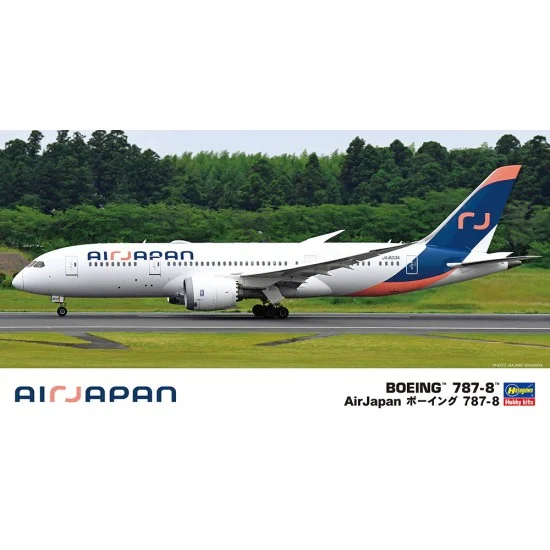 Hasegawa 10863 1/200 Airjapan Boeing 787-8