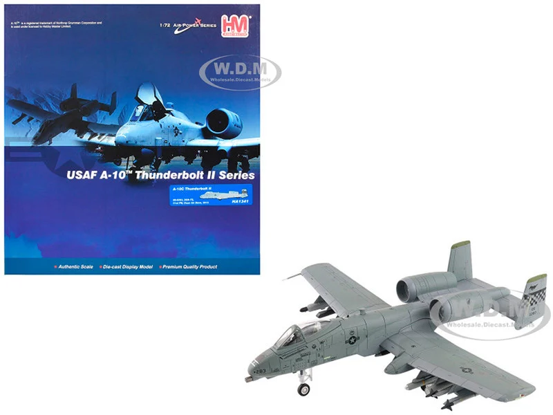Fairchild Republic A-10C Thunderbolt II Attack Aircraft "80-0283, 25th FS, 51st FW, Osan Air Base" (2015) United States Air Force "Air Power Series" 1/72 Diecast Model by Hobby Master
