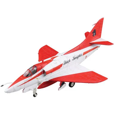 A-4SU Super Skyhawk 1/72 Die Cast Model Black Knights Flight Lead, RSAF