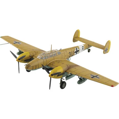 BF 110E-2 1/72 Die Cast Model 7./ZG 26, Italy 1941