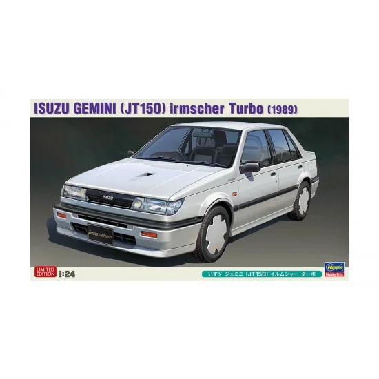 Hasegawa 20377 1/24 Isuzu Gemini (JT150) Irmscher Turbo 1989 - Model Cars
