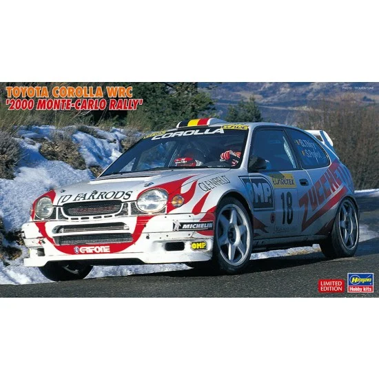 Hasegawa 20396 1/24 Toyota Corolla WRC 2000 Monte-Carlo Rally