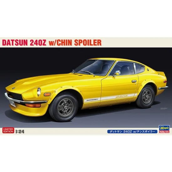 Hasegawa 20487 1/24 Japanese Saloon Car Datsun 240Z w/Chin Spoiler - Model Cars