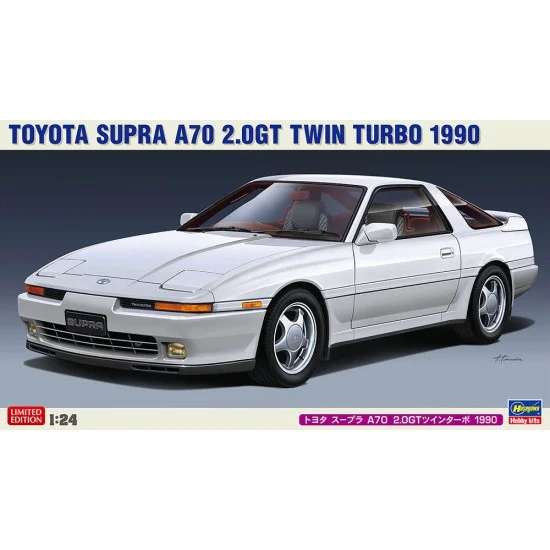 Hasegawa 20600 1/24 TOYOTA SUPRA A70 2.0GT TWIN TURBO 1990 - Model Cars