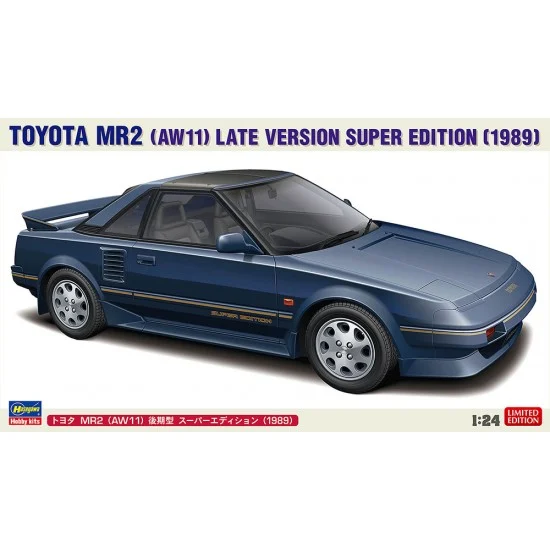 Hasegawa 20725 1/24 Toyota Mr2 (Aw11) Late Version Super Edition (1989) - Model Cars
