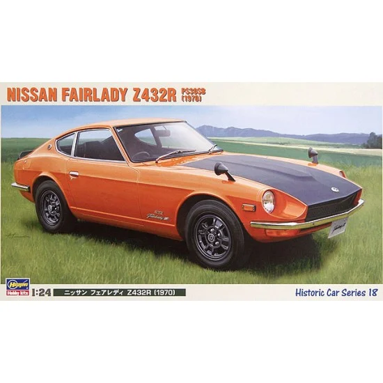 Hasegawa 21118 1/24 Nissan Fairlady Z432R 1970 - Model Cars
