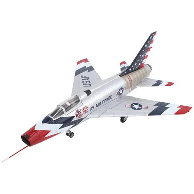 F-100 Super Sabre 1/72 Die Cast Model - HA2124 Skyblazers, USAF, 1960 Season (with decals for 6 airplanes)