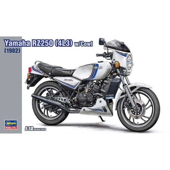 Hasegawa 21758 1/12 Yamaha RZ250 (4L3) with Cowl (1982) - Model Motorcycles