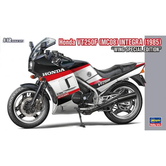 Hasegawa 21765 1/12 Honda VT250F (MC08) Integra (1985) ''Wing Special Edition'' - Model Motorcycles
