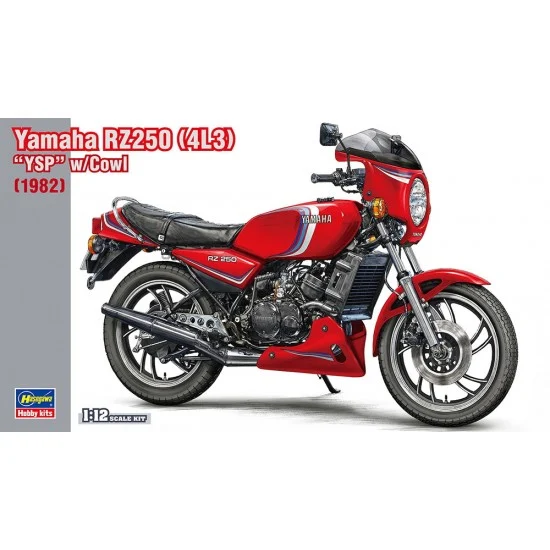 Hasegawa 21770 1/12 Yamaha RZ250 (4L3) ''YSP specification'' with cowl (1982) - Model Motorcycles