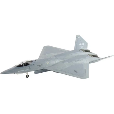 YF-23 Black Widow II 1/72 Die Cast Model Gray Ghost PAV-2, 1990 (with 3 xAIM-120,2 xAIM-9)