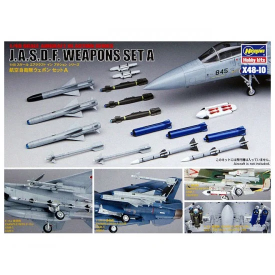 Hasegawa 36010 1/48 (X48-10) JASDF Weapons Set A
