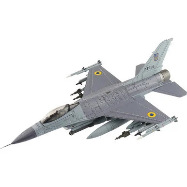 F-16AM Fighting Falcon 1/72 Die Cast Model- HA38047 Ukrainian Air Force UA24-3596, Ukraine, August 2024 (with PI