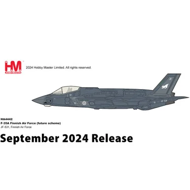 F-35A Lightning II 1/72 Die Cast Model - HA4442 JF-531, Finnish AF