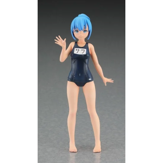 Hasegawa SP499 1/12 Tamago Girls Collection No.19 ''Mayuki Sara'' School Swimsuit (Height : 135mm) - Model Figures