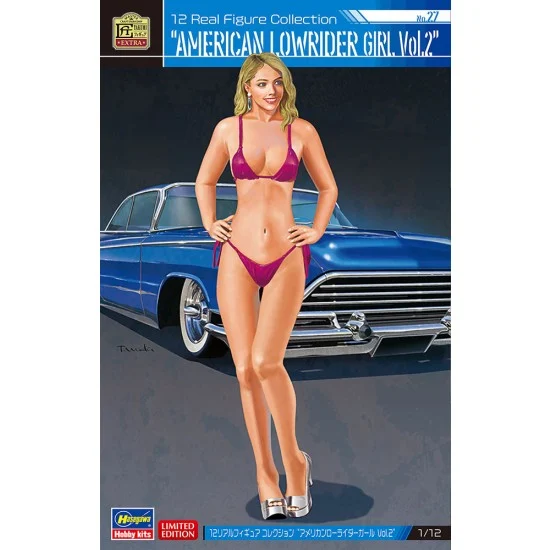 Hasegawa SP551 1/12 Real Figure Collection No.27 ''American Lowrider Girl Vol.2'' - Model Figures