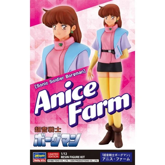 Hasegawa SP641 1/12 ''Ultrasonic Warrior Borgman'' Anise Farm - Model Figures