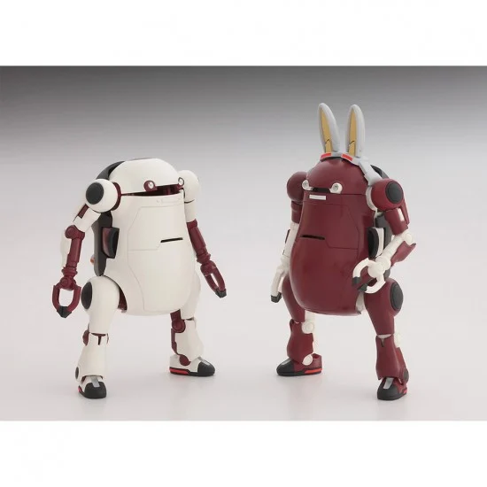 Hasegawa 64763 1/35 MechatroWeGo No.10 Animal Retro & Azuki (2 kits) - Sci-fi & Educational Toys