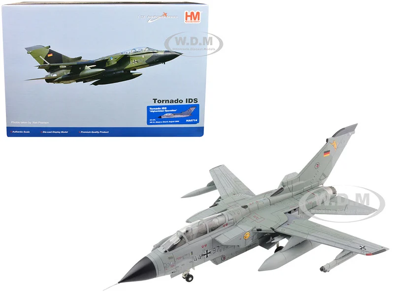 Panavia Tornado IDS Aircraft "Afghanistan Operation" "44+97, AG 51, Mazar-e Sharif" (August 2008) "Air Power Series" 1/72 Diecast Model by Hobby Master