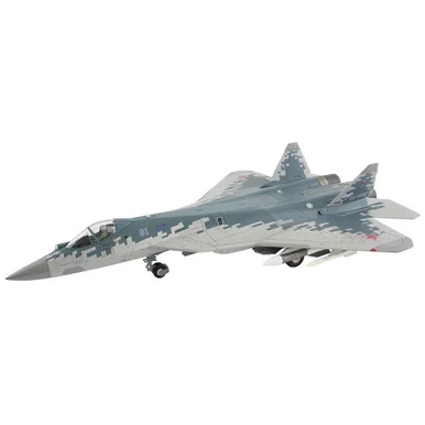 Su-57 Stealth Fighter 1/72 Die Cast Model - HA6806 Russian Air Force, 2019 (w/ 2 x R-77 and 2 x R-37 missiles o