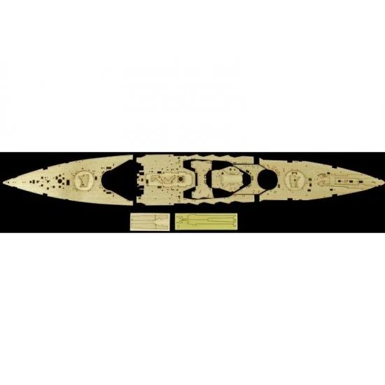 Hasegawa 72142 1/350 IJN Battleship Nagato 1941 Wooden Deck - Model Ships & Boats