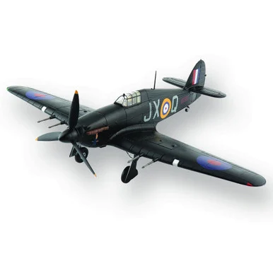 Hawker Hurricane Mk.IIc 1/48 Die Cast Model S/L James MacLachlan, No.1 Sqn., Northold from Nov.1941 to J - Hobby Master