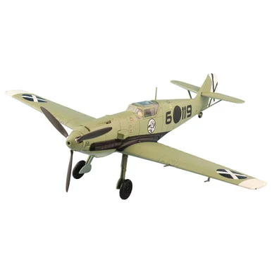 BF 109E-3 1/48 Die Cast Model - HA8718 Hptm. Siebelt Reents, Staffelkapitan of 1.J/88, Spring of 1