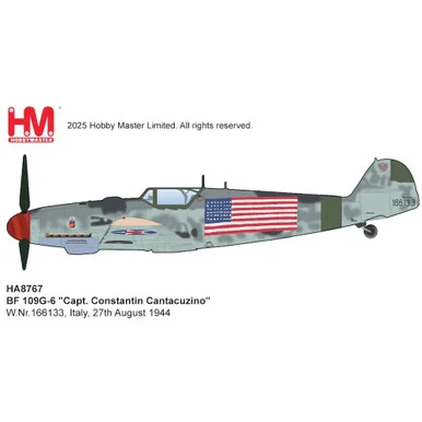 BF 109G-6 1/48 Die Cast Model