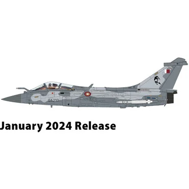 Rafale EQ 1/72 Die Cast Model - HA9612 Qatar Emiri Air Force, 2019